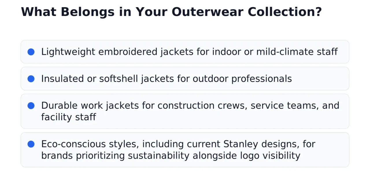 Designing a Corporate Embroidered Jackets in Naples, FL